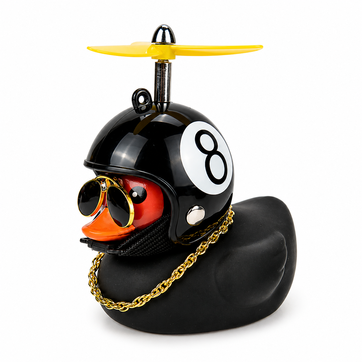 Black 8 Ball Duck Buddy