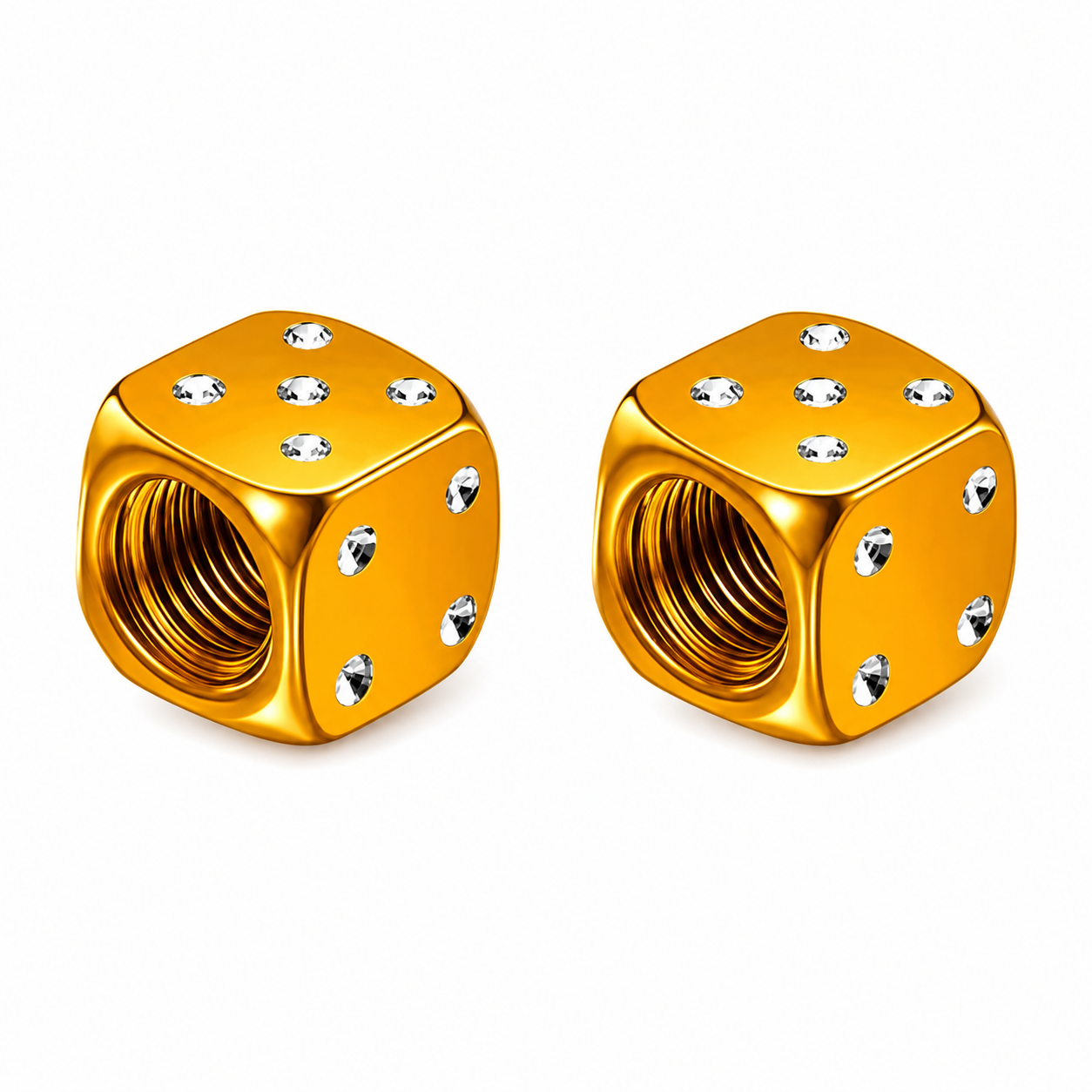Gold Dice Caps