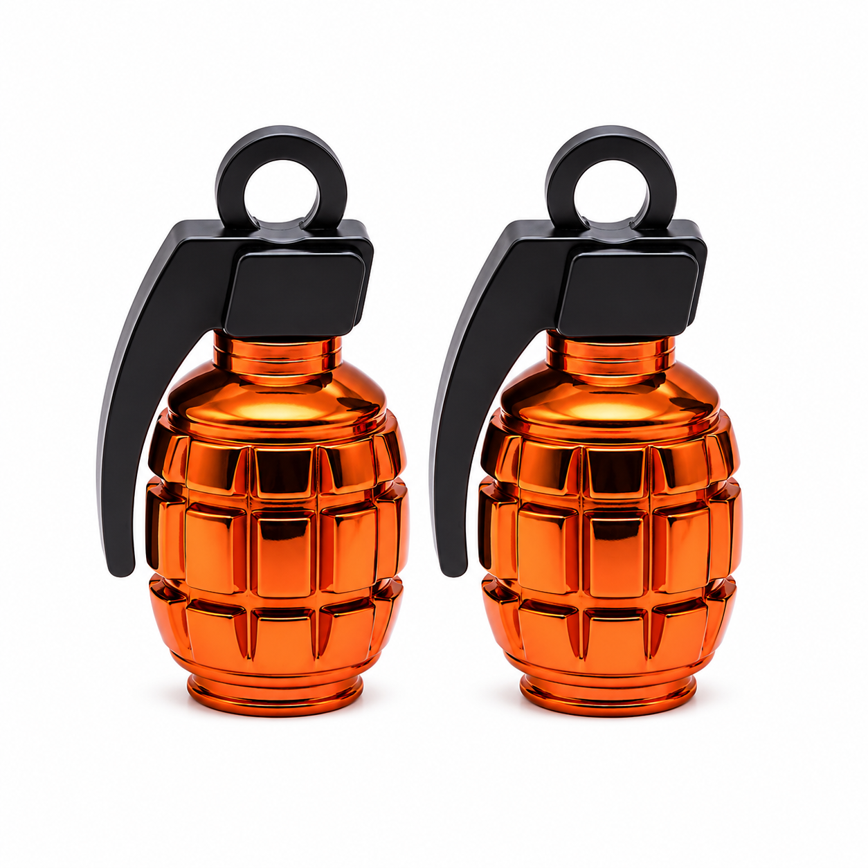 Orange Grenade Caps