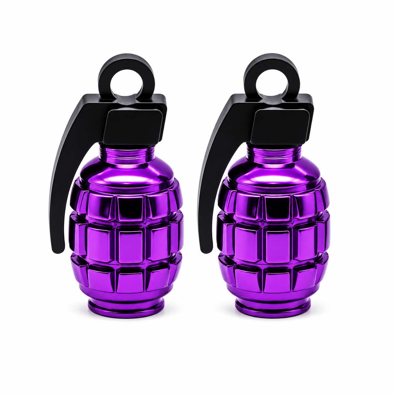 Purple Grenade Caps