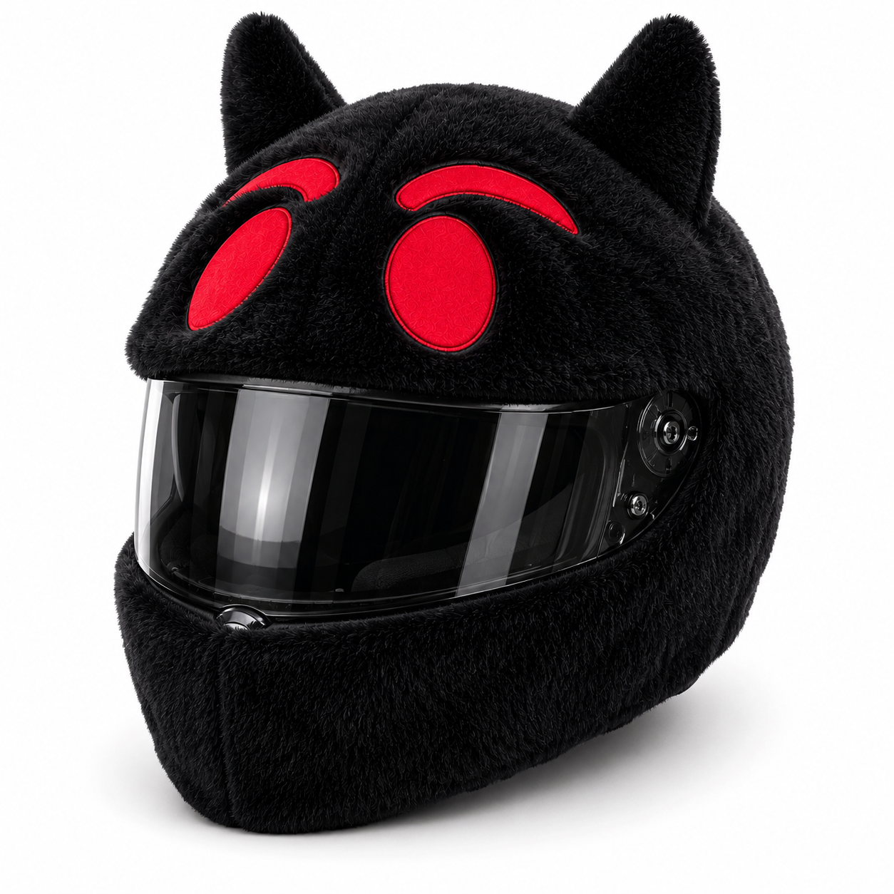 Black Devil Helmet Cover