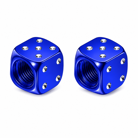 Blue Dice Caps