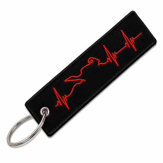 Heartbeat Bike Red Speed Tag