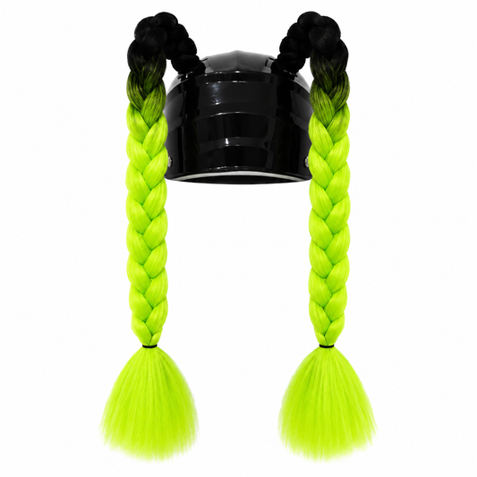 Green/Black Braids