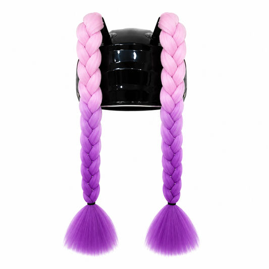 Purple/Pink Braids