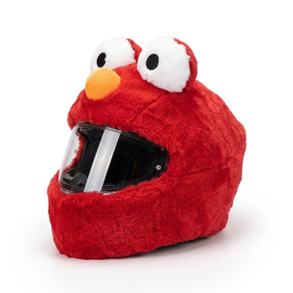 Red Rage Helmet Cover